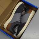 CFVKPT Men's Wide Toe Box Shoes Arch Support Barefoot Dress Sneakers Fashion Comfortable Breathable Casual Shoes (Grey,43)