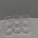 Whiskey Glasses Set of 6, 11 OZ Old-Fashioned, Rum & Scotch Glasses