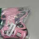 Funfox Dog Harness No Pull, Adjustable Pet Vest Harness, Super Soft Material with Vertical Handle Easy Control, Reflective Night Walking, 2 Leash Clips for Small Sized Dogs, Pink