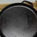 Cast Iron Pizza Pan - 14-Inch Baking Pan for Oven, Stovetop, Grill, or Campfires - Durable, Even-Heating, Versatile Cast Iron Griddle by Home-Complete