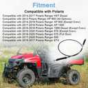 WMPHE Shifter Gear Shift Cable Replacement for 7081883 7082474 Compatible with Polaris Ranger XP 900 XP 1000 570 500 ETX Ranger 1000 HST Diesel XP900 XP1000 2013-2020