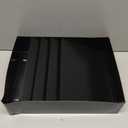 Huron Stationery Holder For Desk and Drawer 3 Slot, Black Steel