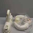 Baby Shower Stand, Adjustable Wall-Mounted Baby Shower Standing Support, Foldable Bath Stand for Infants 6-36 Months, Toddler Standing Assistance, Easy Install (Cute Octopus)