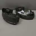 Voldra Corner Shower Caddy Suction Cup, 2 Pack Corner Shower Shelves No Drilling, Aluminum Upgrade Suction Cup Shower Organizer with Towel Bar & Hooks Removable Bathroom Storage Rack (Gray)