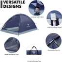 CAMEL CROWN Tents for Camping 2-5 Person Camping Dome Tent, Waterproof,Spacious, Lightweight Portable Backpacking Tent for Outdoor Camping/Hiking