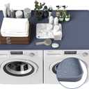 Nisorpa Washer Dryer Countertop, 35 x 22Inches Large Washer and Dryer Covers for the Top, Non-slip Silicone Washing Machine Cover Protector Top Load for Laundry Room Kitchen Home