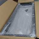 Taelakeni 36 Inch Metal Bar Table Legs, Heavy Duty Industrial Style Dinning Table Leg with Adjustment Feet Pads, Set of 2