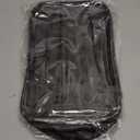 3Pcs Makeup Bag,Travel Makeup Bag,Makeup Bags for Women,Makeup Brush Bag,Large Capacity PU Cosmetic Bag,Waterproof and Durable-Black Grey Leopard Cheetah Pattern