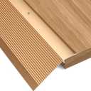 Aluminum Floor Transition Strip, Door Thresholds Bridge The Height from 0.4to 1.6, for Wood, Tile, Carpet Laminate, Vinyl, Concrete, Size 363.90.35 (Gold)