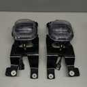 DRFG LED Fog Lights W/DRL for 2008 2009 2010 FORD F250 F350 F450 Super Duty Fog Lamps Assembly OEM Bumper Driving Fog Lights Kit