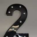 Pooqla Large Light Up Numbers for 2nd Birthday Decorations, 12.6 in Tall Black Plastic Marquee Numbers Sign Party Decorations, Gift for Boys Men Night Light 2026 Graduation Decorations, Big Number 2