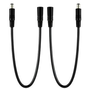 IMIYORE 1.6ft DC7.4x5.0mm Male to Female DC Power Extension Cord for Monitor Printer Projector Laptop and Other Devices Power Connection and Extension 2pcs