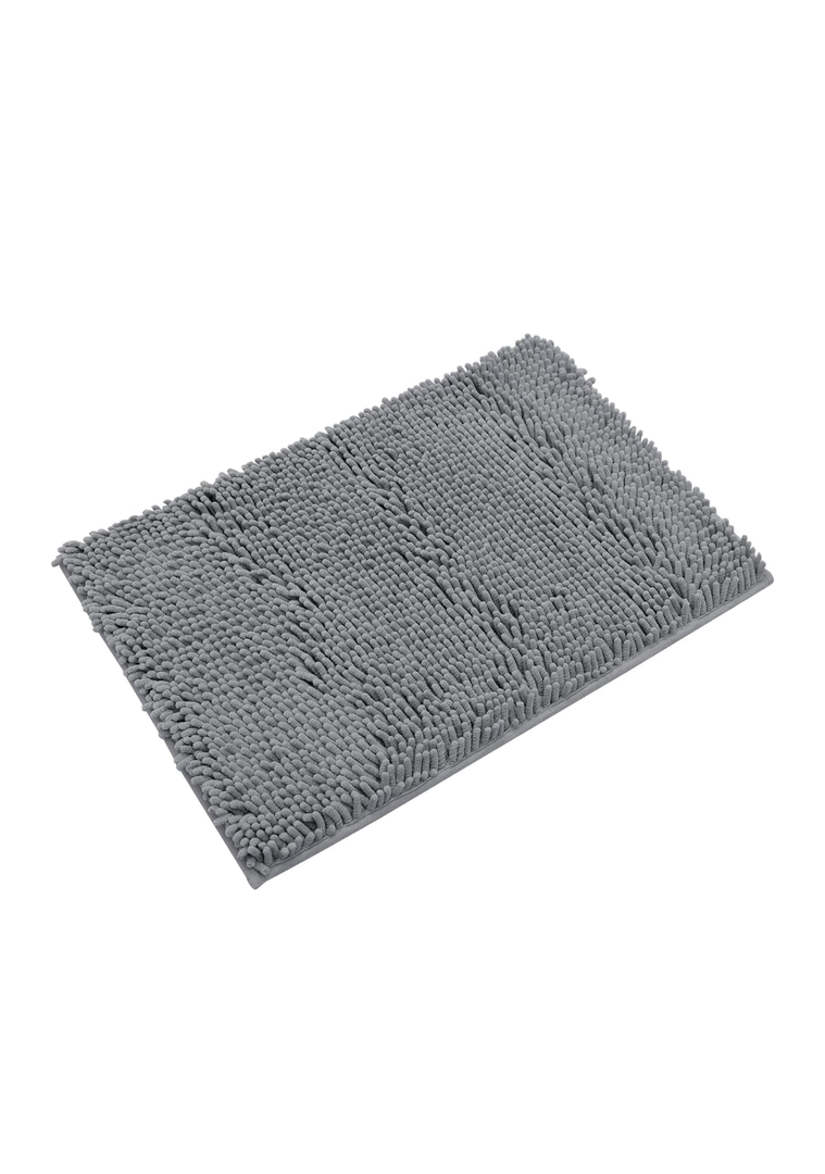 Non-Slip Bath Rug,Extra Soft Microfiber Bedroom Shag Carpet with Anti-Slip Backing,Water/Dust Absorbent Fast Dry Shower Mat,Sound Insulated Stairs Pad,Machine Washable (Dark Grey, 24 x 16 Inches) OEKO TEX