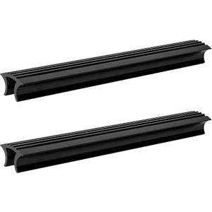 2 Pcs 10-3/8" Snap-in Boarding Ladder Tread-Non-Slip Boat Boarding Ladder Treads-Marine Ladder Insert for Boats Ladder Footing Safety