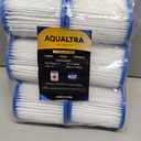 AQUALTRA Type I Filter Compatible with 58093/58511/58381, 3.5 x 3.1" Above Ground Pool Filter 6 Pack