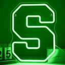 University Neon Signs,College Neon LED Sign,University Basketball Team Neon Sign for Room Decor,Dorm Decor for College Students,Neon Signs for Man,Sports Fans,Graduates,Size 14.6 * 11 in(XD126) (MSU-Green)