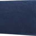 H.VERSAILTEX Velvet Stretch Individual Couch Cushion Cover Plush Slipcover for Loveseat Sofa Furniture Protector Seat Cover (1 Piece Loveseat Cushion Cover, Navy)