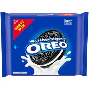 OREO Chocolate Sandwich Cookies, Party Size, 24.16 oz (EXP 08/20/26)