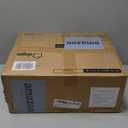 Furologee TV Stand for TVs up to 55 Inch, Entertainment Center with Open Storage Shelves, TV Media Console Table with Soundbar Shelf for Living Room, Bedroom, White (White)