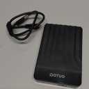 Portable External Hard Drive Storage Expansion Mobile HDD USB 3.0 USB-C for PC, Mac, Desktop, Laptop, PS4, PS5, Xbox One X/S, Xbox 360, Xbox Series X/S, Office & Game (Black, 1TB)