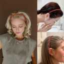 4 x 10 Pcs Plastic Headbands for Women Girls, Head Bands for Women's Hair Accessories Thin Headbands for Women Girls Teens,Style-1