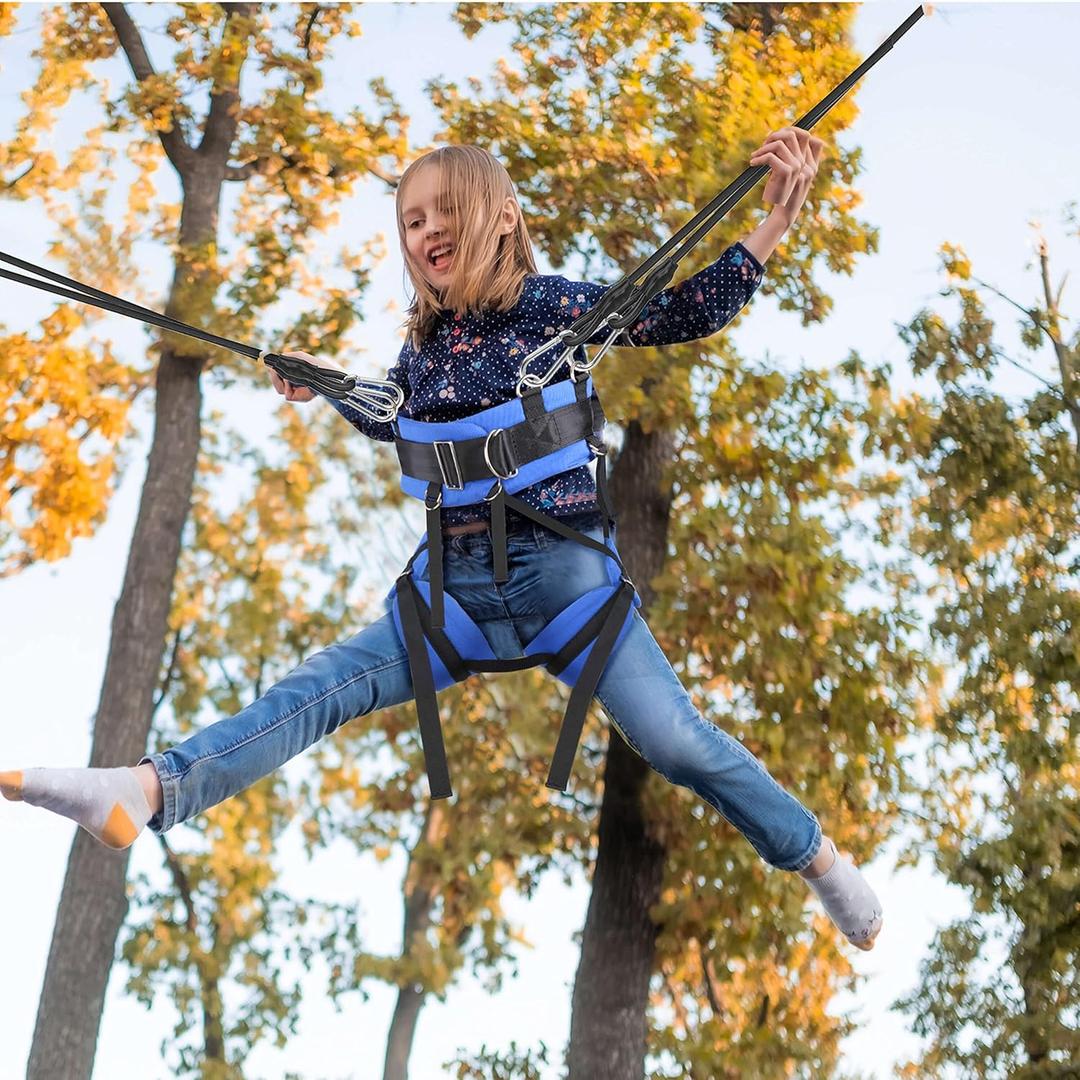 Bungee Jumping Kids for Home - Fitness Swing Suitable for Indoor and Outdoor Play, Playground Set (Large)