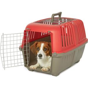 MidWest Homes for Pets Spree Travel Pet Carrier, Dog Carrier Features Easy Assembly and Not The Tedious Nut & Bolt Assembly of Competitors, Ideal for Small Dogs & Cats