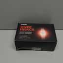 Upgraded PRO Red Light Therapy Knee Brace & 4 Vibration Massage - Rechargeable Controller, 660nm&850nm Red Light Therapy Heated Device for Knee/Elbow/Shoulder