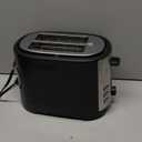 Hamilton Beach 2 Slice Extra Wide Slot Toaster with Bagel & Defrost Settings, Shade Selector with 7 Browning Levels, Toast Boost, Auto Shutoff, Black & Stainless Steel (22633)