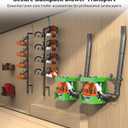 ELITEWILL Lockable Backpack Blower Rack for Trailer,Height-Adjustable