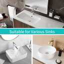 Universal Bathroom Sink Stopper with Hair Catcher, for 1.04-1.97 Inch Drain Hole, Spring Core Bathtub Drain Cover, Pop Up Sink Plug Basin Drain Strainer, Large Lid Gray