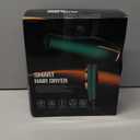 2000 Watt Negative Ionic Hair Dryer, Professional Salon Blow Dryer, Low Noise Fast Drying & Powerful AC Motor and Diffuser Comb for Men Women,3 Heat & 2 Speed Settings, Easy to Use- Green