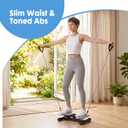 DUMOS Waist Twister Machine Exercise, Ab Twister Board, 300 lbs Capacity, Noiseless Fitness Tool for Core & Belly Fat Workout, Anti-Slip Home Gym Equipment