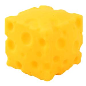 New Giant Cheese Squishy – Big Slow Rising Sensory Fidget Toy, Jumbo Squeeze Cheese Cube for Stress Relief, Soft Hand Squeeze Toys, Portable Calming Gift for Adults Office Desk (Yellow)