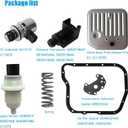 AUCERAMIC Governor Pressure Sensor Solenoid Kit Fit for Dodge Ram 1500 2500 3500 Dakota Durango 2001-2009 for Jeep Grand Cherokee 2001-2004 A500 A518 A618 42RE 44RE 46RE 47RE 48RE Transmission 2000-up