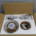 DORESshop Battery Operated Wall Sconce Set of 2, Wireless Wall Light Easy to Install, 15 Color Rechargeable Wall Sconces, Sconce Wall Decor Set of 2 for Bedroom, Living Room, Black, 24.6in