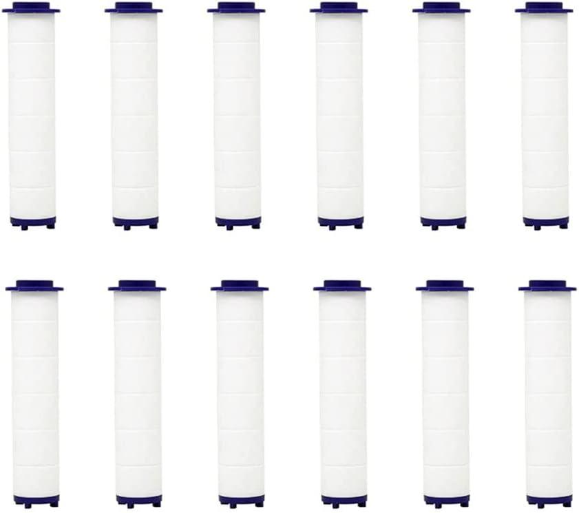 Handheld Turbo Fan hydro jet High Pressure vortex Shower Head Filter set of 12