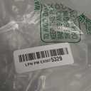 Tioncy 6 Pcs Ice Cream Bar Supplies Sugar Bowls with Lid and Spoon Acrylic Candy Dispenser Party Bar Hot Cocoa Sundae Caramel Apple Dipping Container with Tag (7.1 oz,Clear)