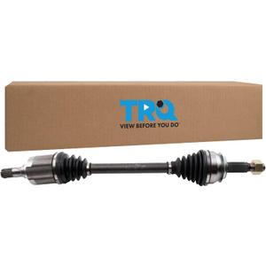 TRQ Front Driver Side CV Axle Assembly Compatible with 14-16 Nissan Rogue US Built 14-16 Rogue 1st VIN Digit K 17-19 Rogue S SV SL US Built 2018 Rogue S SV SL 2019 Rogue S SV SL 1st VIN Digit J