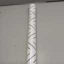 Erfoni Black and White Peel and Stick Wallpaper Modern Herringbone Contact Paper Bathroom 17.7inch x 236.2inch Geometric Removable Wallpaper Peel and Stick Backsplash Self Adhesive Contact Paper