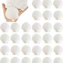 30PCS Natural Scallop Shells 2.3''-3'' White Sea Shells for DIY Craft Making, Hand Painting, Ocean Themed Party and Home Dcor