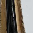 4 ft Black Metal Fence Post, T Posts Fencing for Wire Mesh Fence, 8-Pack