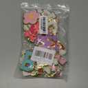 72 Pcs Preppy Chenille Patches Self Adhesive Embroidered for DIY Clothing,Include 52 A-Z Chenille Letter Patches Stickers,20 Rainbow Flower Lighting Bowknot Stick on Patches for Bags Backpacks Hats