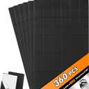 2 x Aertiavty Magnetic Squares with Adhesive Backing, 360 Pcs 0.8" Fridge Magnets, Magnetic Strips with Adhesive Backing, 80 Mil Magnet Sheets for Whiteboard, Refrigerator, Crafts, Easy Peel and Stick