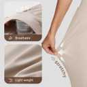 baleaf Womens Business Casual Pants Stretch Travel Pants On Airport with Zipper Pockets Dressy Slacks Golf Work Pull on (L)