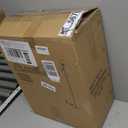 Fiqevs 3 Globe Mid Century Modern Floor Lamp for Living Room, Gold Floor Lamp with Frosted Glass Shade and LED Bulbs, Warm Light Standing Tall Pole Lamp for Bedrooms, Office - Antique Brass