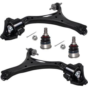 TUCAREST 4Pc Suspension Kit (K500315 K642509 K642517) Front Lower Control Arm and Ball Joint Fit For 2013-2017 Ho-nda Accord w/Automatic Trans, 15-20 Ac-ura TLX [# 51350T2AA02 51360T2AA03 51220T2A305]