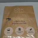 King Pillow Cases Set of 2 - Ultra Soft Hotel Quality Pillowcase Covers - Comfy, Cozy & Wrinkle Free - Shrinkage, Stain & Fade Resistant - Machine Washable Pillow Protectors - 2 Piece Set - Dark Grey