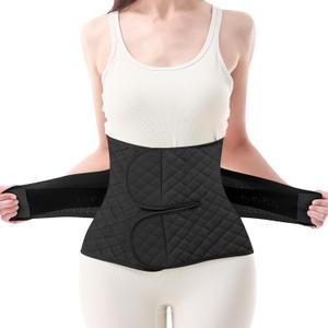 Trendyline Postpartum Belly Band Wrap: Abdominal Binder Post Surgery Postpartum Belly Wrap Post Partum Binder - C Section Recovery Support Belt Post Partum Girdle Stomach Hysterectomy Belly Band (XLarge)