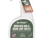 Boxelder Bug & Asian Lady Beetle Spray Natural, Plant-Based Indoor & Outdoor Killer | Non-Staining, Safe for Doors, Windows, Siding & Baseboards | Child & Pet Safe, Low Odor, Eco-Friendly (22 oz)